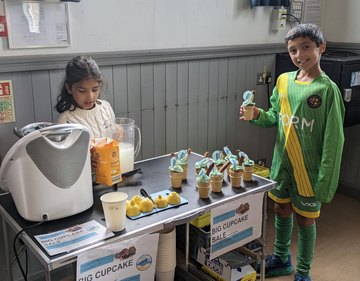 Homemade Cakes & Lemonade Are A Huge Hit!